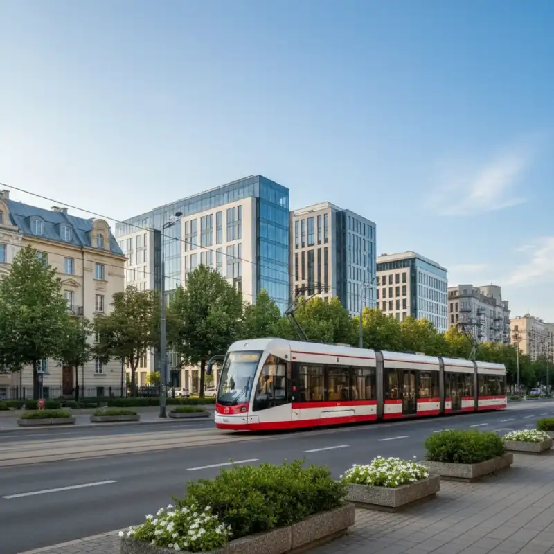 Transport publiczny w Warszawie — metro, tramwaje, autobusy Transport publiczny w Warszawie — metro, tramwaje, autobusy